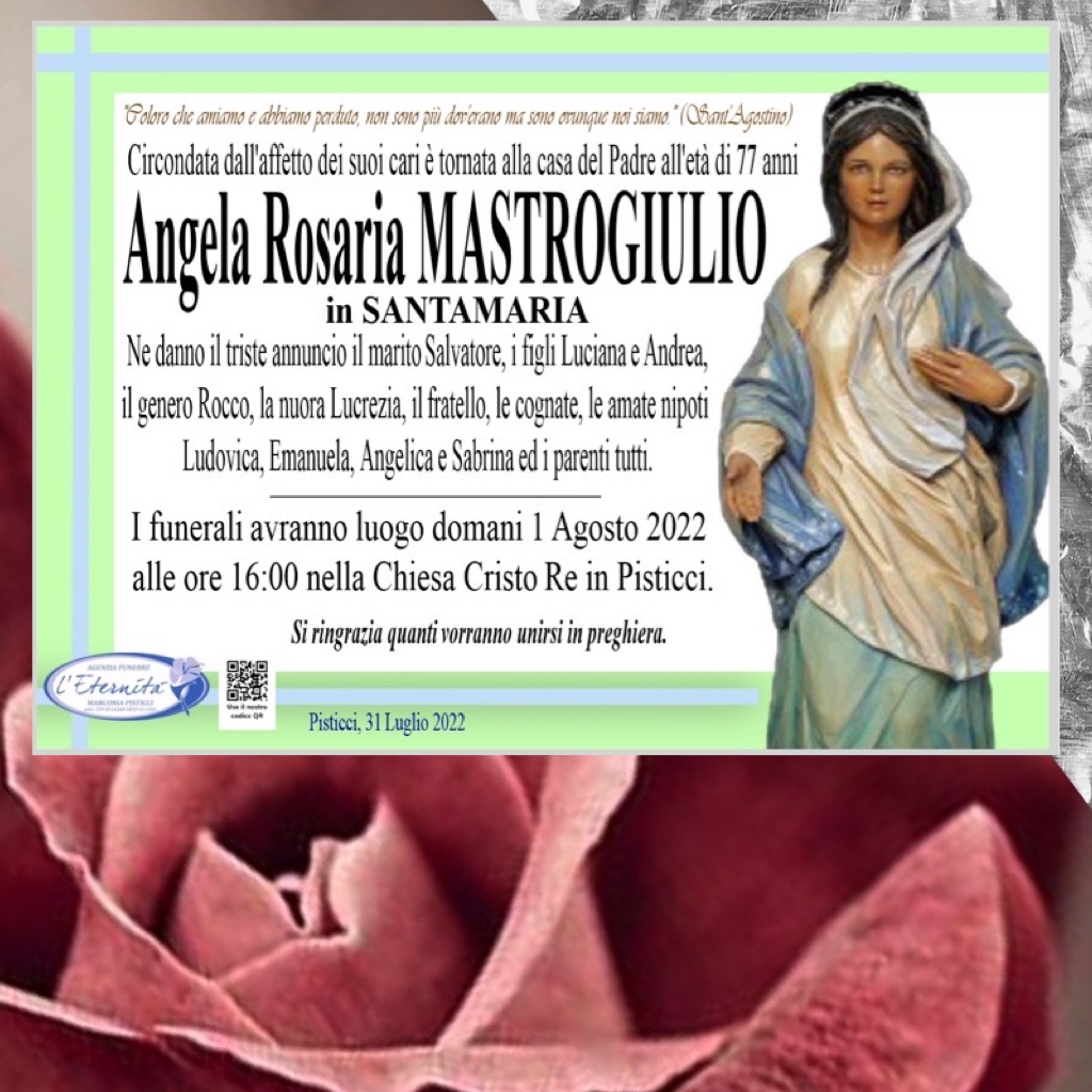 Angela Rosaria MASSTROGIULIO